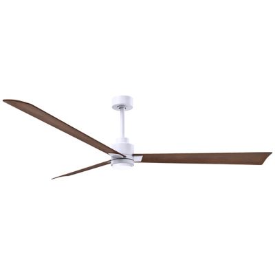 Atlas Fan Company Alessandra LED Ceiling Fan - Color: White - Blade Color: 