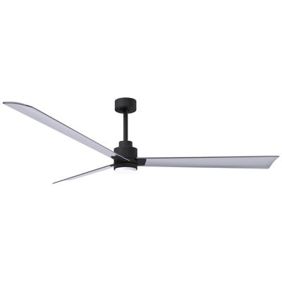 Atlas Fan Company Alessandra LED Ceiling Fan - Color: Black - Blade Color: 