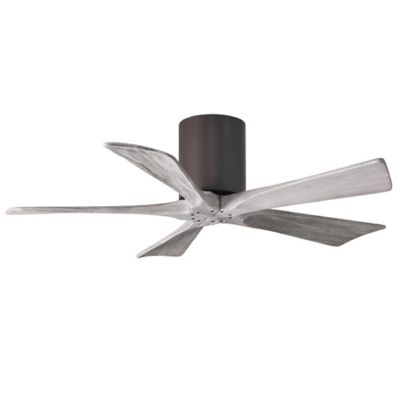 Atlas Fan Company Irene H Flushmount Light 5 Blade Ceiling ...