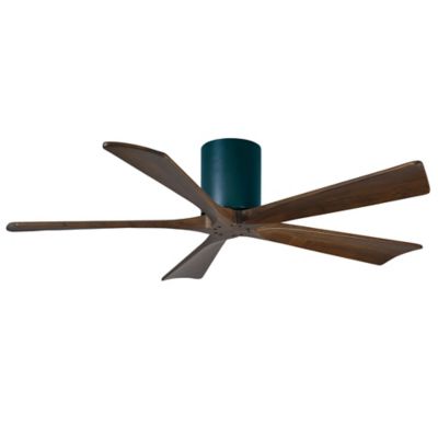 Atlas Fan Company Irene-H Flushmount 5 Blade Ceiling Fan - Color: Black - B