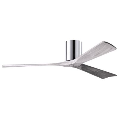 ATL2476885 Atlas Fan Company Irene-H Flushmount 3 Blade Ceili sku ATL2476885