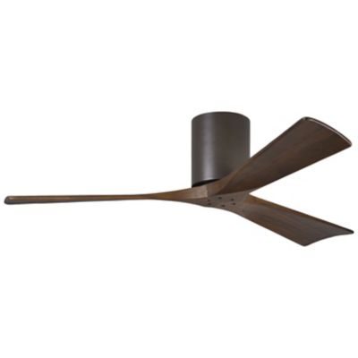 Atlas Fan Company Irene-H Flushmount 3 Blade Ceiling Fan - Color: Textured 