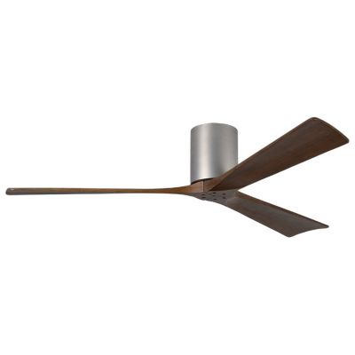 Atlas Fan Company Irene-H Flushmount 3 Blade Ceiling Fan - Color: Polished 