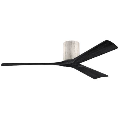 Atlas Fan Company Irene-H Flushmount 3 Blade Ceiling Fan - Color: Wood tone