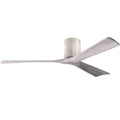 Atlas Fan Company Irene-H Flushmount 3 Blade Ceiling Fan - Color: Wood tone