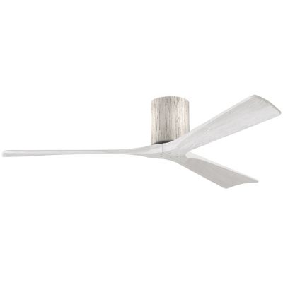 Atlas Fan Company Irene-H Flushmount 3 Blade Ceiling Fan - Color: Wood tone