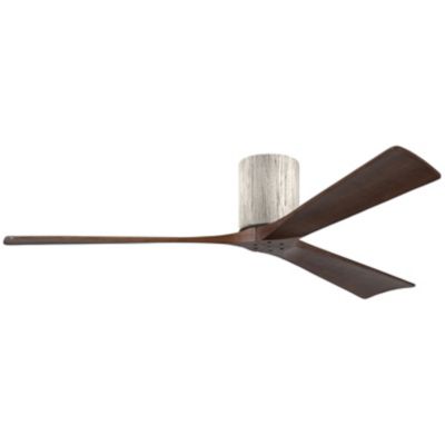 Atlas Fan Company Irene-H Flushmount 3 Blade Ceiling Fan - Color: Wood tone