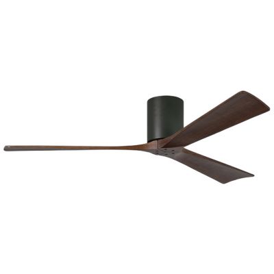 Atlas Fan Company Irene-H Flushmount 3 Blade Ceiling Fan - Color: Matte - B