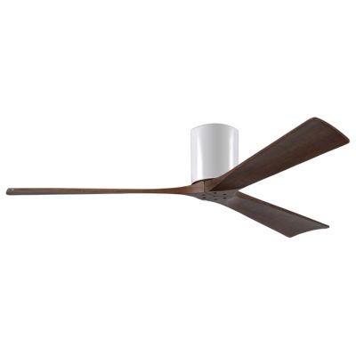 Atlas Fan Company Irene-H Flushmount 3 Blade Ceiling Fan - Color: Glossy - 