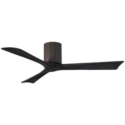 Atlas Fan Company Irene-H Flushmount 3 Blade Ceiling Fan - Color: Textured 