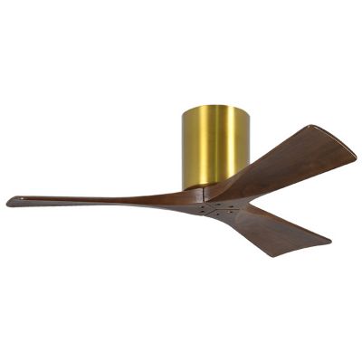 Atlas Fan Company Irene-H Flushmount 3 Blade Ceiling Fan - Color: Antique -