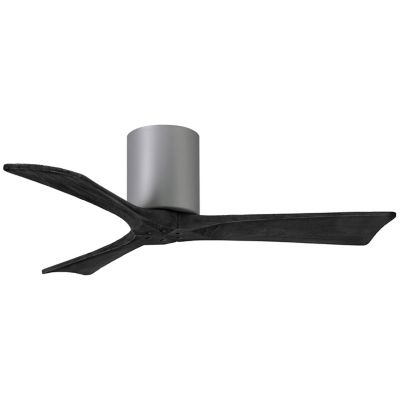 Atlas Fan Company Irene-H Flushmount 3 Blade Ceiling Fan - Color: Polished 