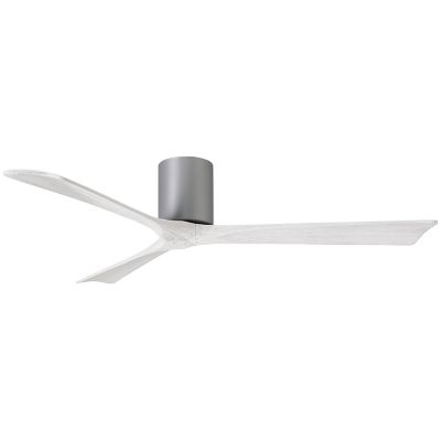 Atlas Fan Company Irene-H Flushmount 3 Blade Ceiling Fan - Color: Polished 