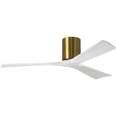 Atlas Fan Company Irene-H Flushmount 3 Blade Ceiling Fan - Color: Antique -