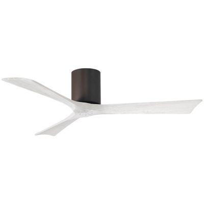 Atlas Fan Company Irene-H Flushmount 3 Blade Ceiling Fan - Color: Textured 