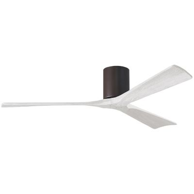 Atlas Fan Company Irene-H Flushmount 3 Blade Ceiling Fan - Color: Textured 