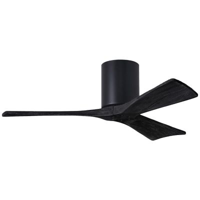 Atlas Fan Company Irene-H Flushmount 3 Blade Ceiling Fan - Color: Matte - B