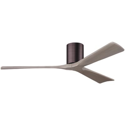 ATL2476925 Atlas Fan Company Irene-H Flushmount 3 Blade Ceili sku ATL2476925