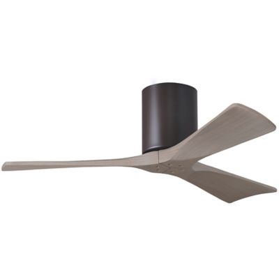 ATL2476945 Atlas Fan Company Irene-H Flushmount 3 Blade Ceili sku ATL2476945