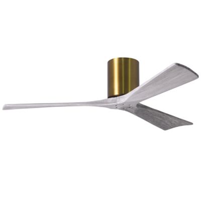 Atlas Fan Company Irene-H Flushmount 3 Blade Ceiling Fan - Color: Antique -