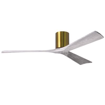 Atlas Fan Company Irene-H Flushmount 3 Blade Ceiling Fan - Color: Antique -