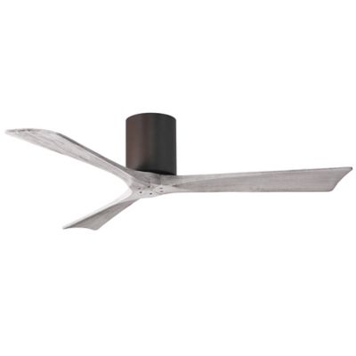 Atlas Fan Company Irene-H Flushmount 3 Blade Ceiling Fan - Color: Textured 