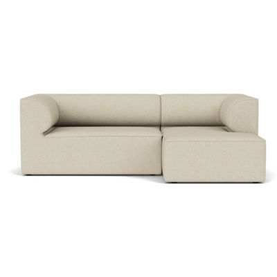 Audo Copenhagen Eave 2-Seater Sofa with Chaise - Color: Beige - Size: Mediu