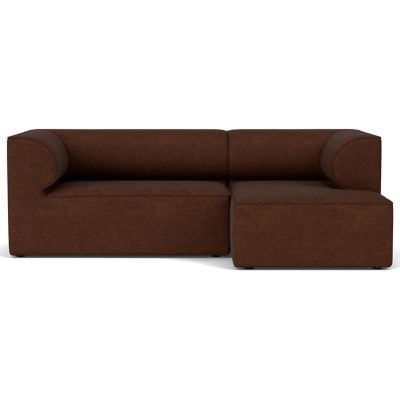 Audo Copenhagen Eave 2-Seater Sofa with Chaise - Color: Brown - Size: Mediu