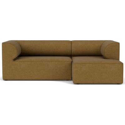 Audo Copenhagen Eave 2-Seater Sofa with Chaise - Color: Brown - Size: Mediu