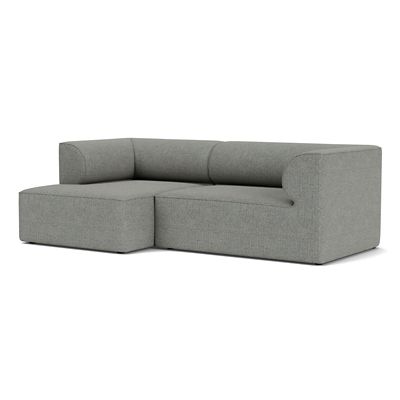 Audo Copenhagen Eave 2-Seater Sofa with Chaise - Color: Grey - Size: Large 