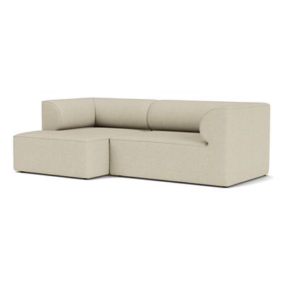 Audo Copenhagen Eave 2-Seater Sofa with Chaise - Color: Beige - Size: Large