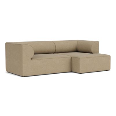 Audo Copenhagen Eave 2-Seater Sofa with Chaise - Color: Beige - Size: Large