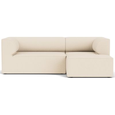 Audo Copenhagen Eave 2-Seater Sofa with Chaise in Beige, Size: Medium