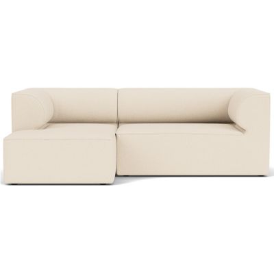 Audo Copenhagen Eave 2-Seater Sofa with Chaise - Color: Beige - Size: Mediu