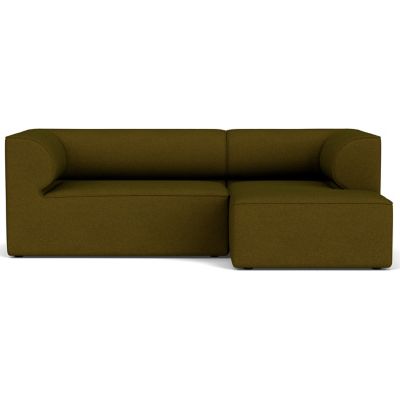 Audo Copenhagen Eave 2-Seater Sofa with Chaise - Color: Green - Size: Mediu