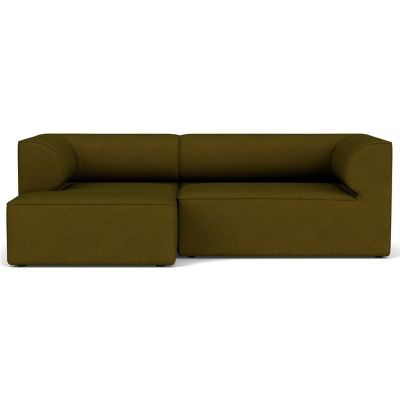 Audo Copenhagen Eave 2-Seater Sofa with Chaise - Color: Green - Size: Large