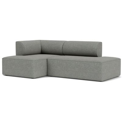 Audo Copenhagen Eave 2-Seater Open End Sofa with Chaise - Color: Grey - Siz