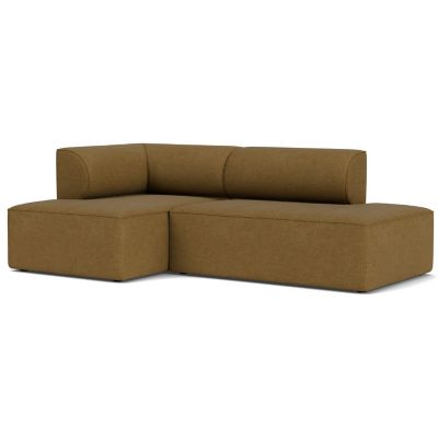 Audo Copenhagen Eave 2-Seater Open End Sofa with Chaise - Color: Brown - Si