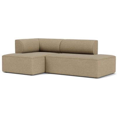 Audo Copenhagen Eave 2-Seater Open End Sofa with Chaise - Color: Beige - Si