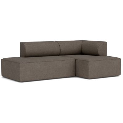 Audo Copenhagen Eave 2-Seater Open End Sofa with Chaise - Color: Grey - Siz