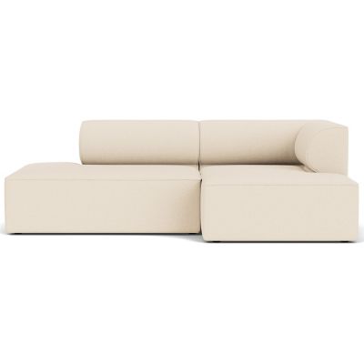 Audo Copenhagen Eave 2-Seater Open End Sofa with Chaise - Color: Beige - Si
