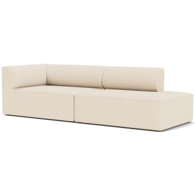 Audo Copenhagen Eave 2-Seater Open End Sofa with Armrest - Color: Beige - S