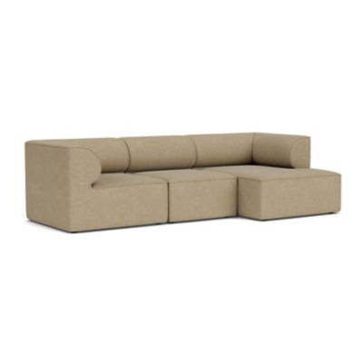 Audo Copenhagen Eave 3-Seater Sofa with Chaise - Color: Beige - Size: Large