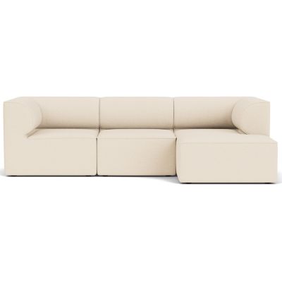 Audo Copenhagen Eave 3-Seater Sofa with Chaise - Color: Beige - Size: Mediu