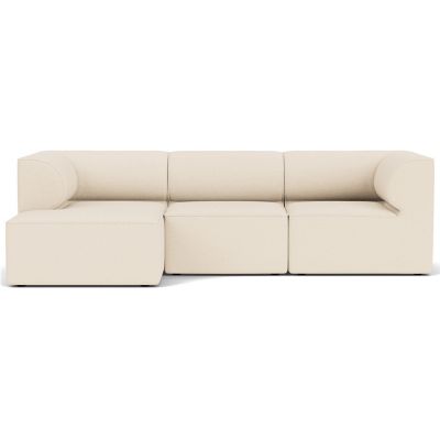 Audo Copenhagen Eave 3-Seater Sofa with Chaise - Color: Beige - Size: Mediu