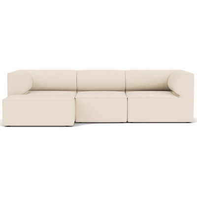 Audo Copenhagen Eave 3-Seater Sofa with Chaise - Color: Beige - Size: Large