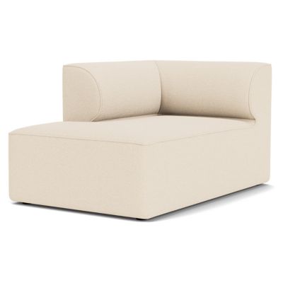 Audo Copenhagen Eave Modular Chaise in White, Size: Small