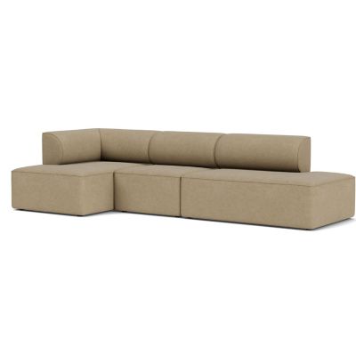 Audo Copenhagen Eave 3-Seater Open End Sofa with Chaise in Beige