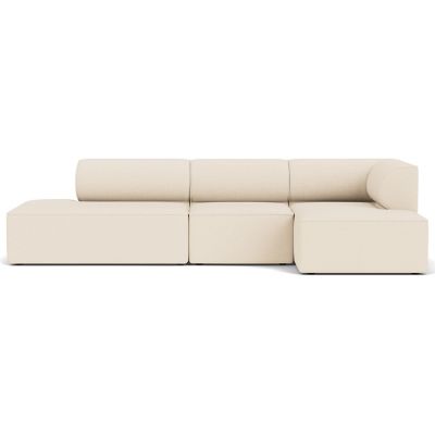 Audo Copenhagen Eave 3-Seater Open End Sofa with Chaise - Color: Beige - 99