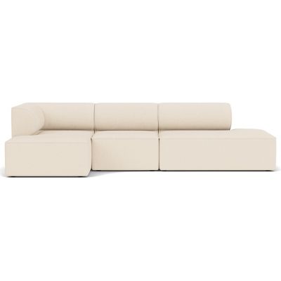 Audo Copenhagen Eave 3-Seater Open End Sofa with Chaise - Color: Beige - 99